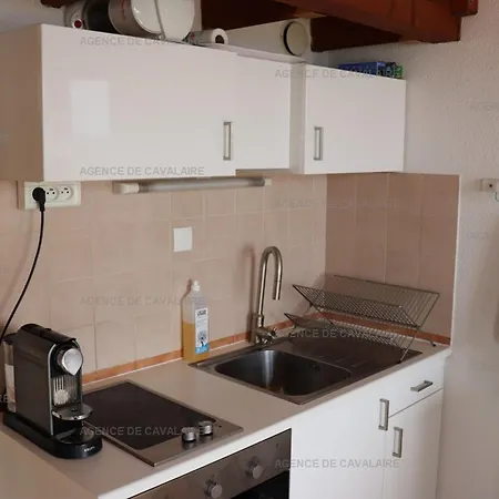 T2 Climatise Avec Piscine Et Tennis, 5 Couchages - Fr-1-100-245 Cavalaire-sur-Mer